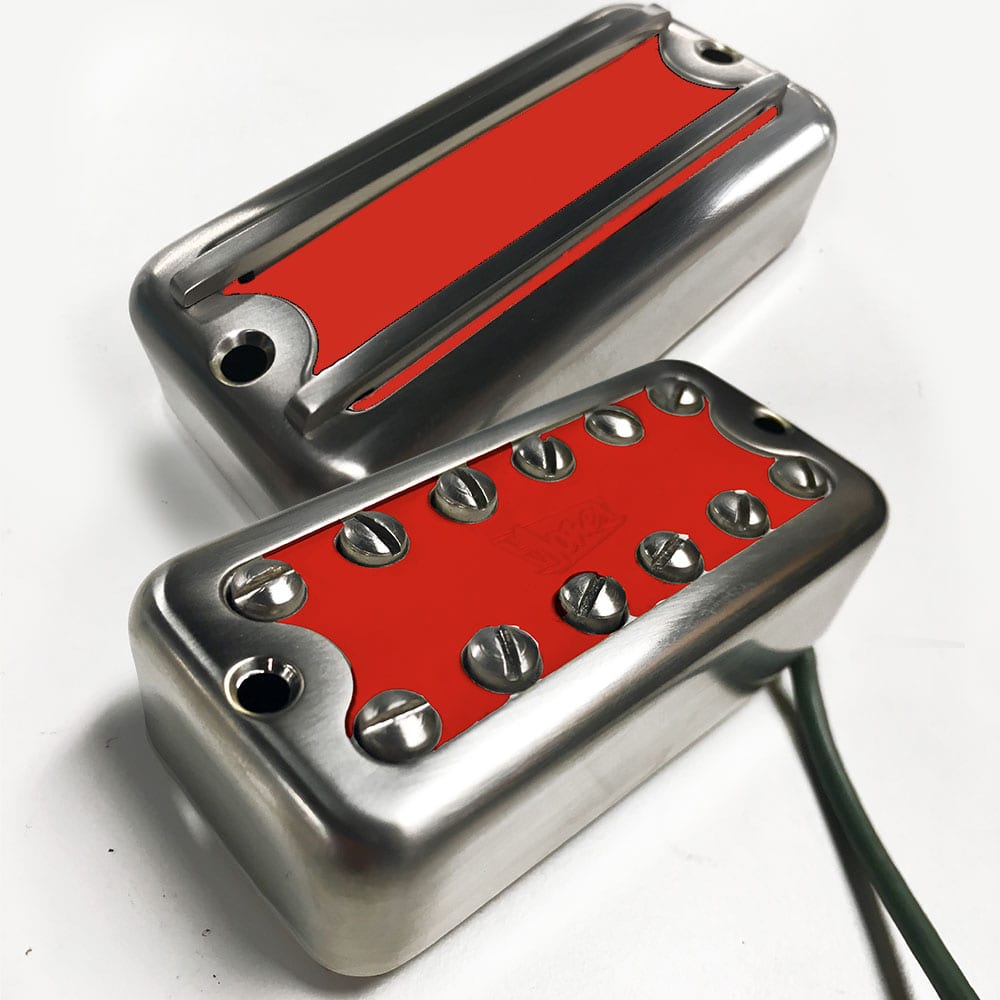 TV JONES® - Classic Plus Bridge and SuperTron Neck - Red | Belltone Guitars