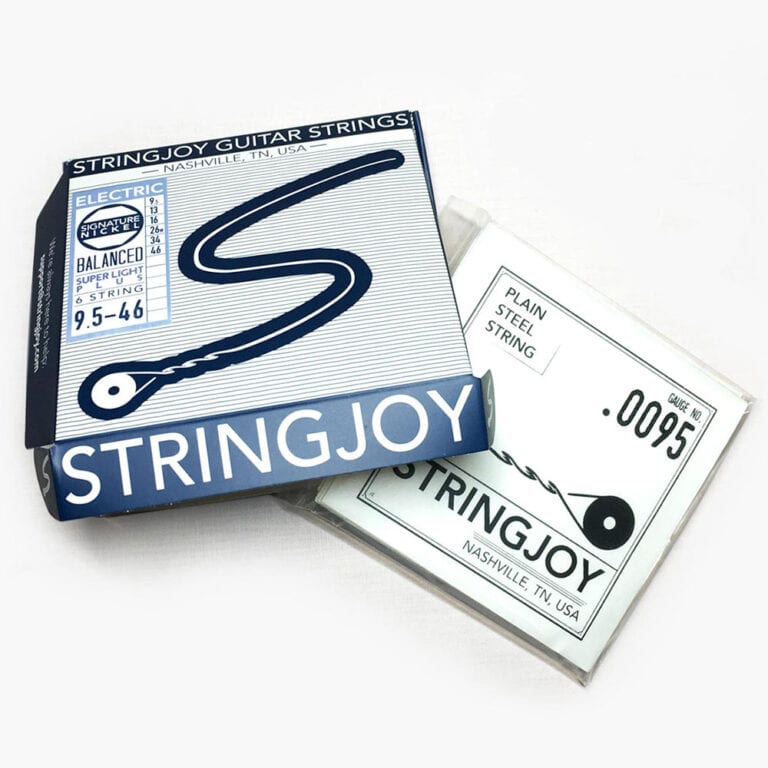 Stringjoy Signatures Balanced Super Light Plus Gauge (9.546) Nickel